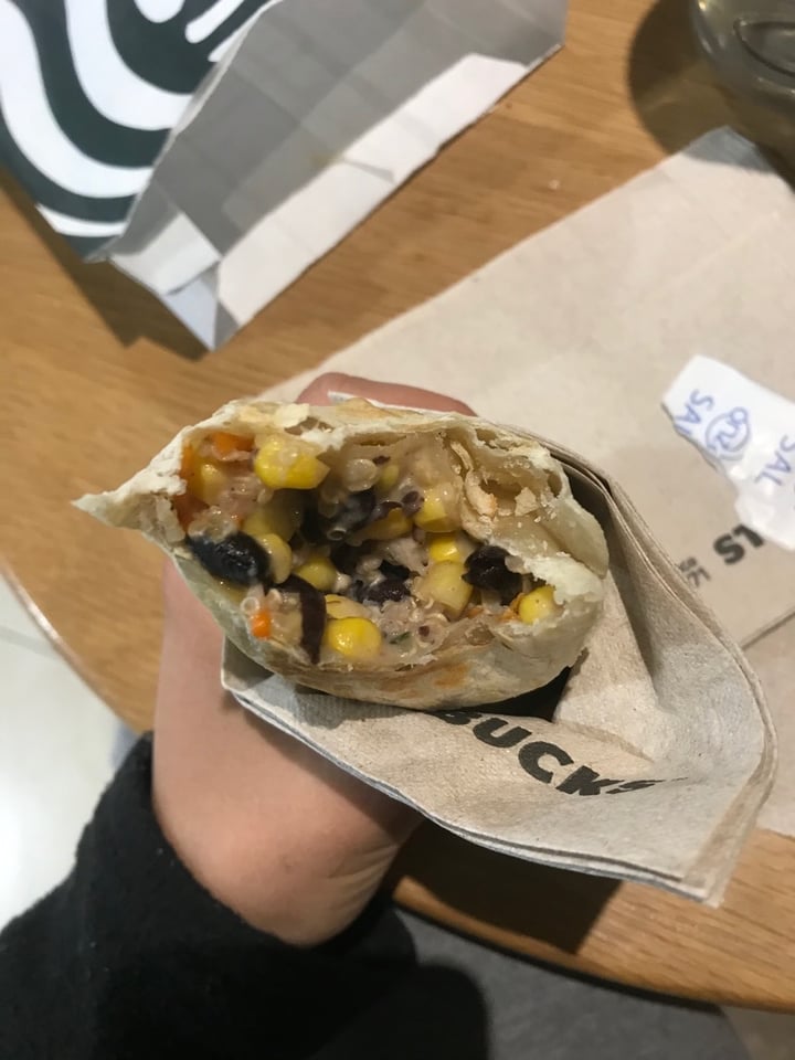 review photo of Starbucks Wrap Vegano shared by @triniveg on 17 Feb 2020 - review