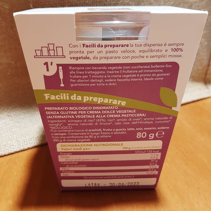 photo of La Finestra Sul Cielo Alternativa vegetale bio alla crema pasticciera shared by @giosigur95 on  26 Sep 2022 - review