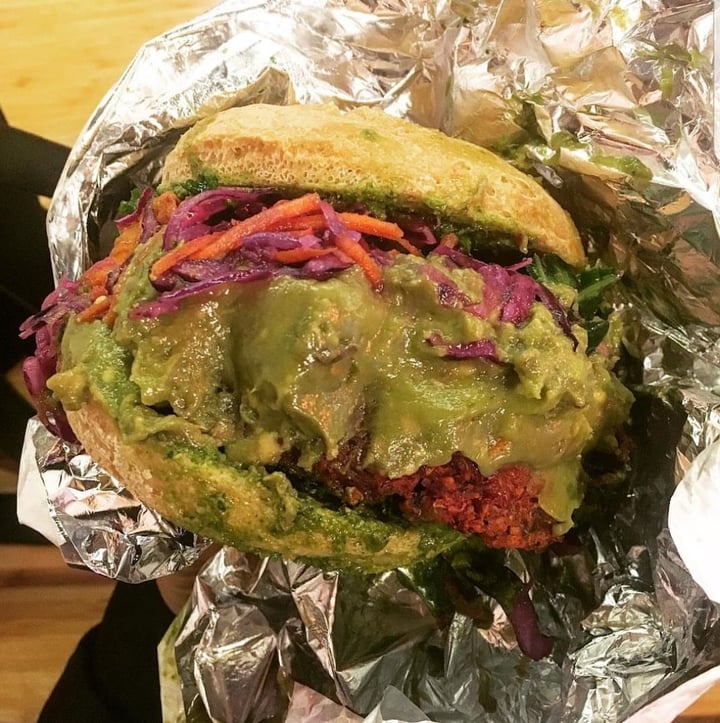 review photo of Two Tablespoons Vegan Burger shared by @tgonuts on 25 Nov 2019 - review