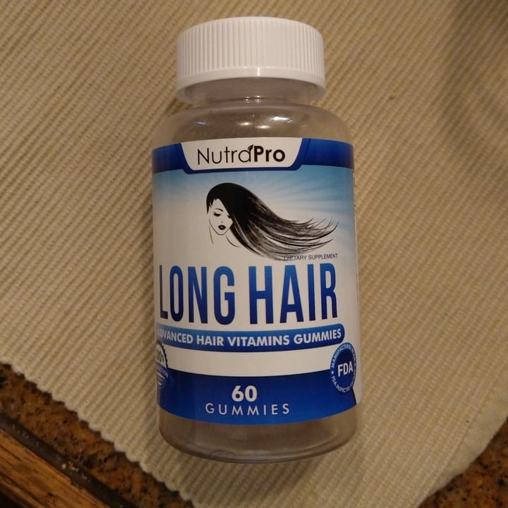 review photo of NutraPro Long Hair (Enhanced Hair Vitamin Gummies) shared by @cuddlestherat on 14 Nov 2021 - review