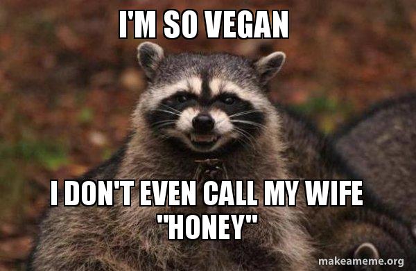 honey is not vegan