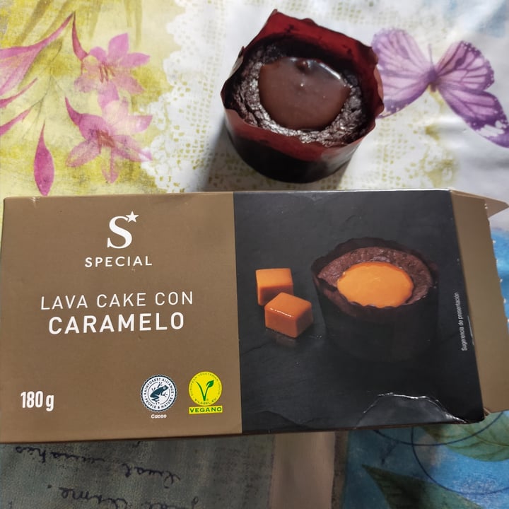 photo of ALDI Specially Selected Lava cake caramelo shared by @noevegan on  05 Oct 2021 - review