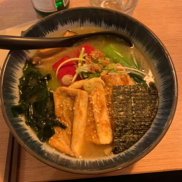 Photo of the dish “Veggie Tofu Miso Ramen”