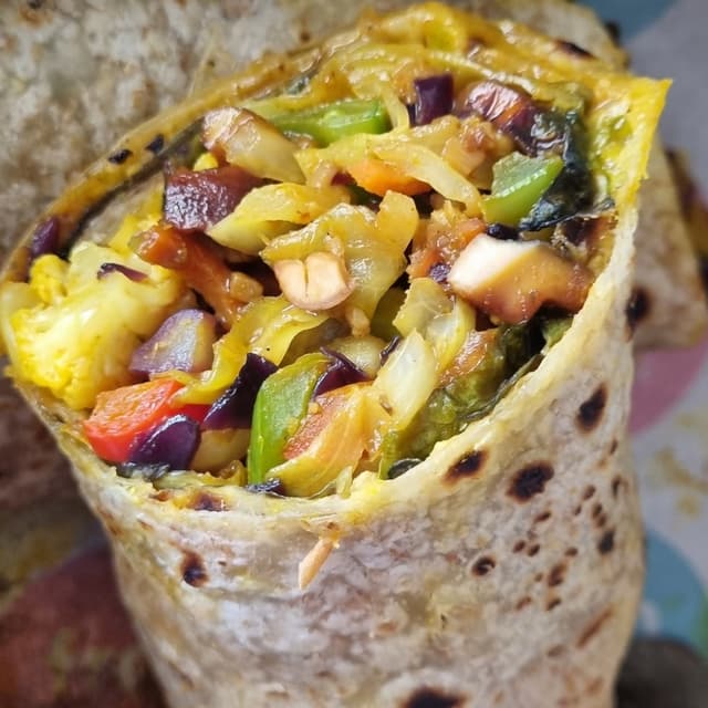 Photo of the dish “Thai Stir-Fry Wrap”