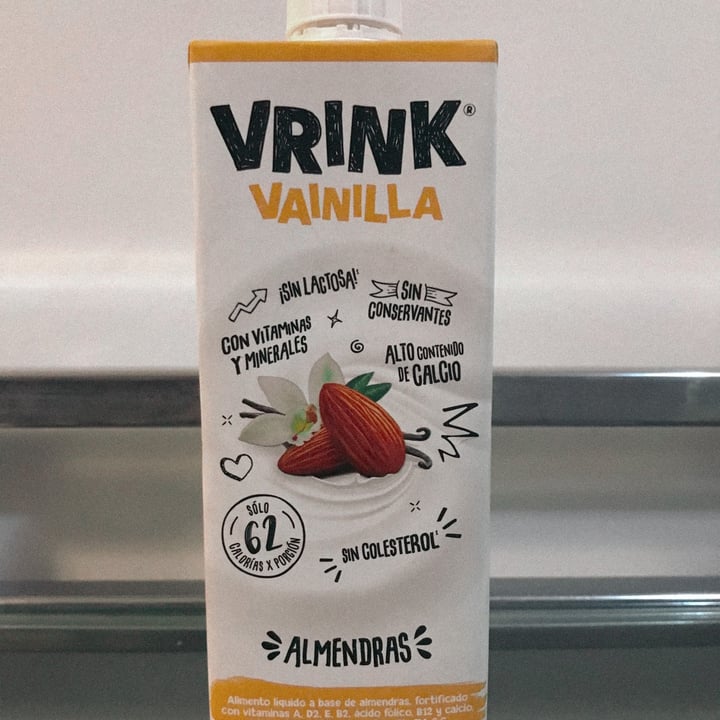 photo of Vrink Vrink Vainilla de Almendra shared by @lunastoler on  08 Jun 2021 - review