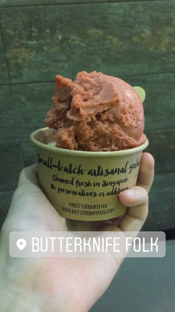 photo of Butterknife Folk @ RV Strawberry Basil shared by @keifeewowo on  19 Dec 2018 - review
