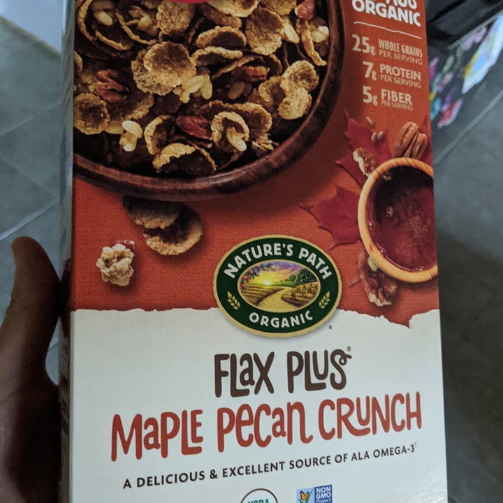photo of Nature's Path Foods Flax Plus Maple Pecan Crunch shared by @timdaly on  17 Jul 2020 - review