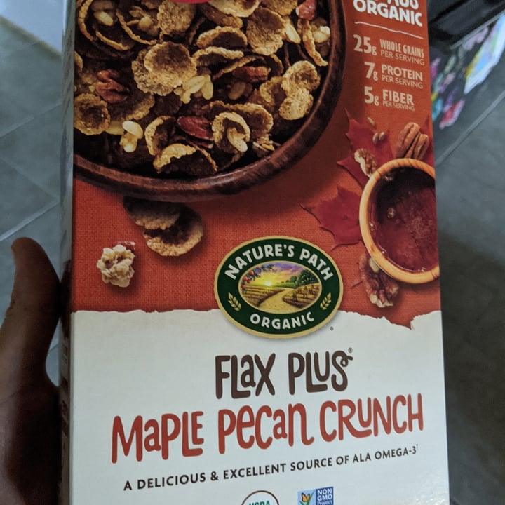 review photo of Nature's Path Foods Flax Plus Maple Pecan Crunch shared by @timdaly on 17 Jul 2020 - review