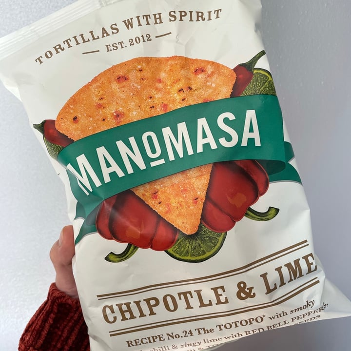 photo of Manomasa Lime And Chipotle Chips shared by @siennajas on  20 Mar 2021 - review