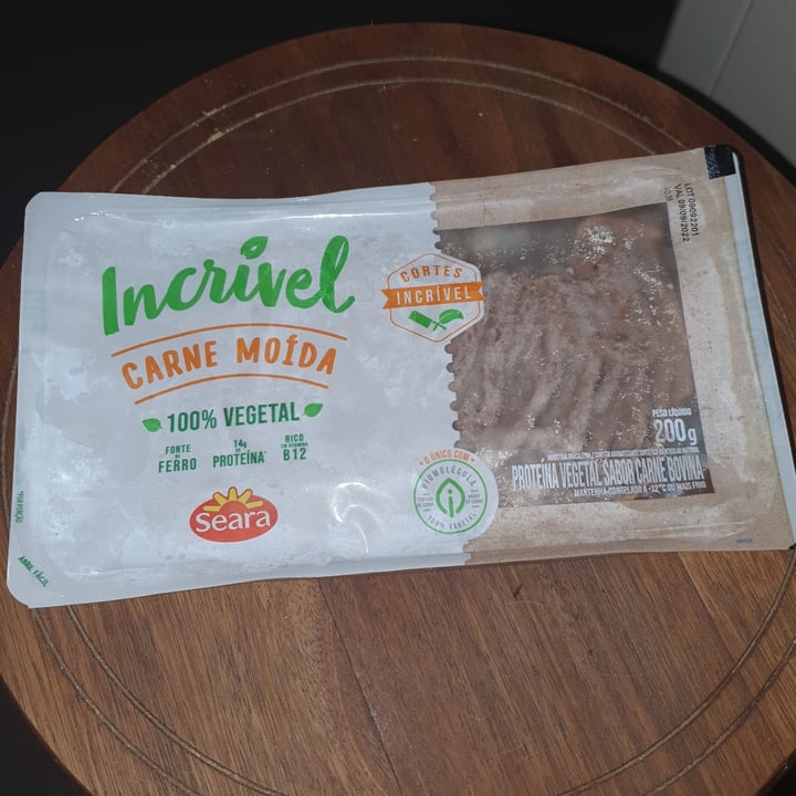 review photo of Seara Incrível Carne Moida shared by @loyraa14 on 15 May 2022 - review