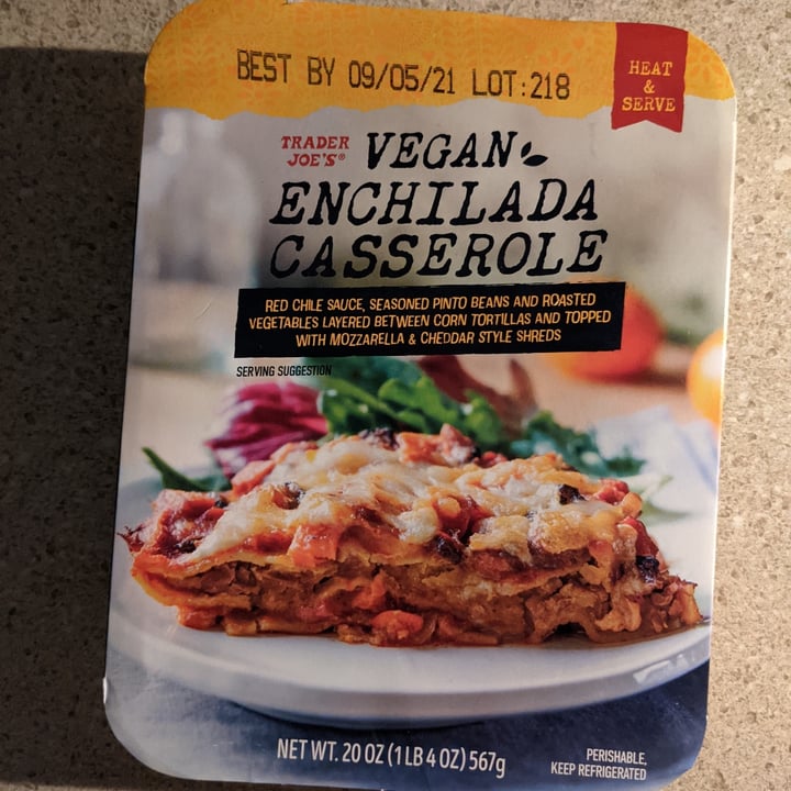 Trader Joe's Vegan Enchilada Casserole Review abillion