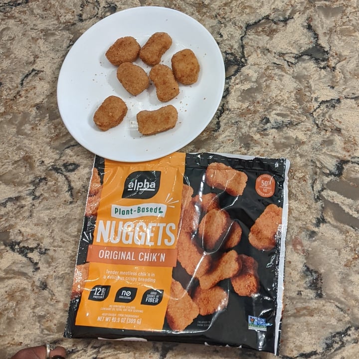 photo of Alpha Foods Chik’n Nuggets shared by @veganviews on  09 Apr 2022 - review