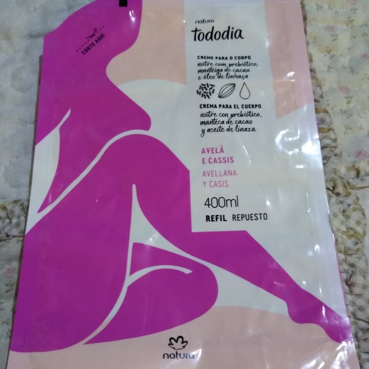 photo of Natura Tododia crema para el cuerpo shared by @milivegan on  07 Feb 2021 - review