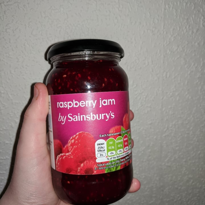 photo of Sainsbury's Raspberry jam shared by @miralubin7 on  30 Jun 2020 - review