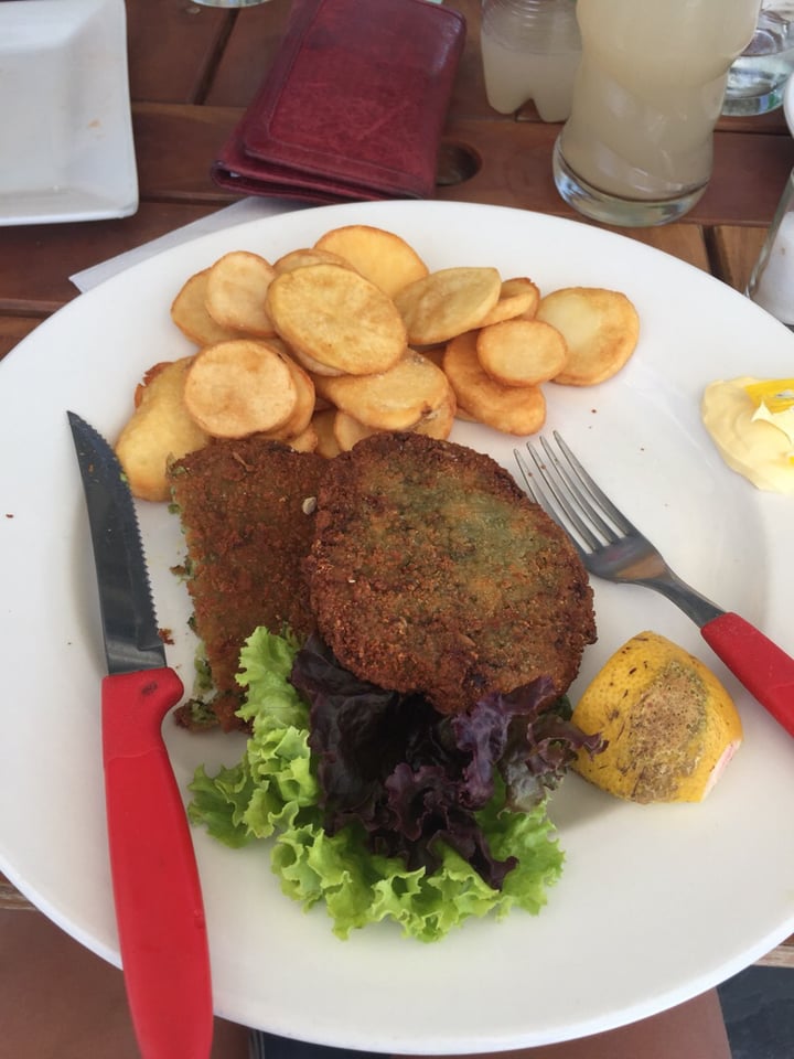 review photo of PizzaClub Milanesa de espinaca con guarnicion shared by @valix on 14 Jan 2020 - review