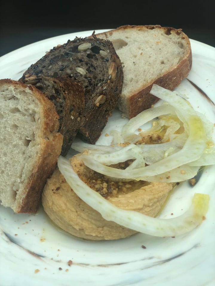 photo of Pollen Veganised Sourdough With Hummus & Dukkah shared by @delphinesupanya on  04 Oct 2019 - review