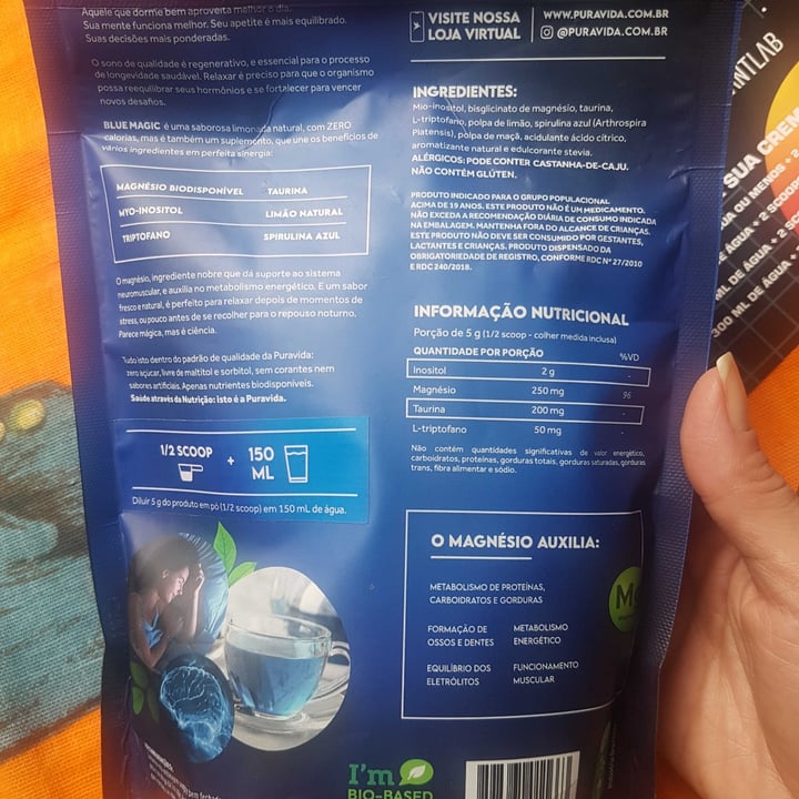 photo of Puravida Blue Calm shared by @stephanysavia on  22 Apr 2022 - review