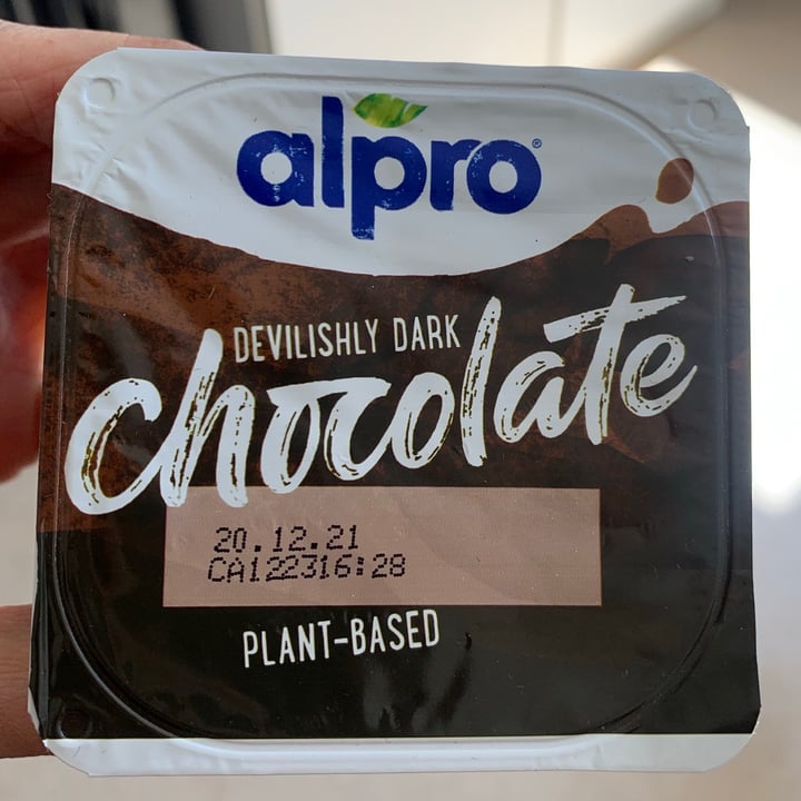 photo of Alpro Devilish Dark Chocolate Dessert shared by @argentinaenberlin on  06 Jun 2021 - review