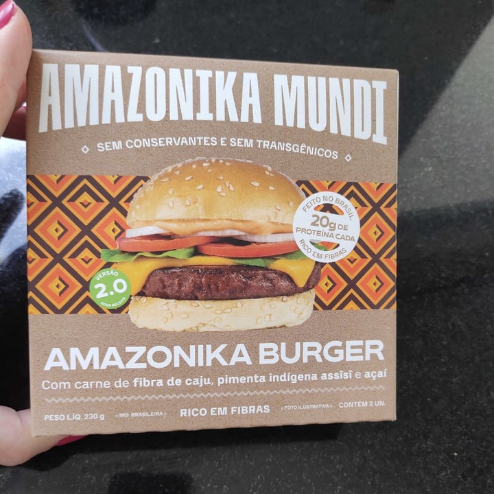 photo of Amazonika mundi Amazonika BURGUER shared by @deboragnd on  18 Apr 2022 - review