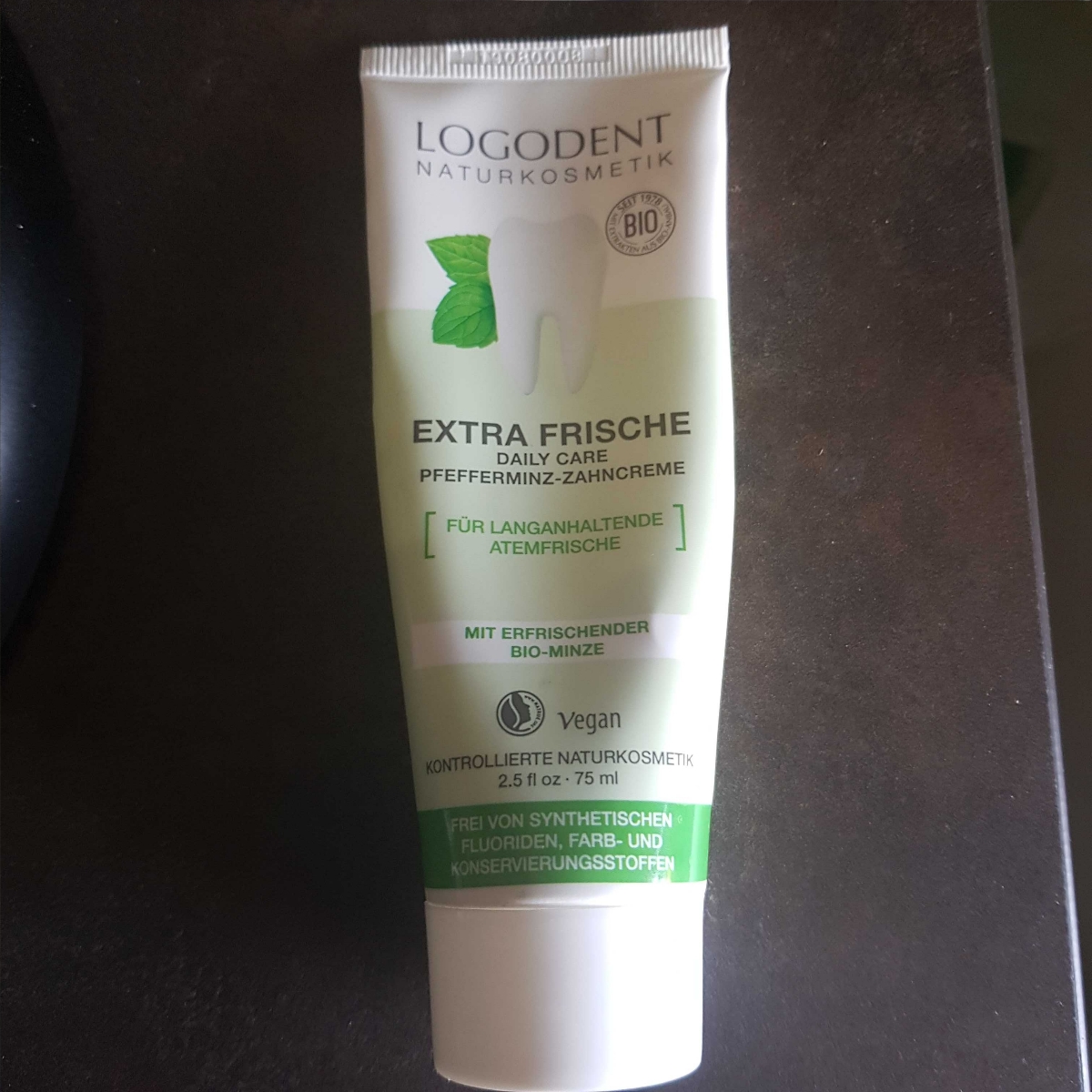 Logona Natural Cosmetics Extra Fresh Daily Care Peppermint Toothpaste Reviews abillion