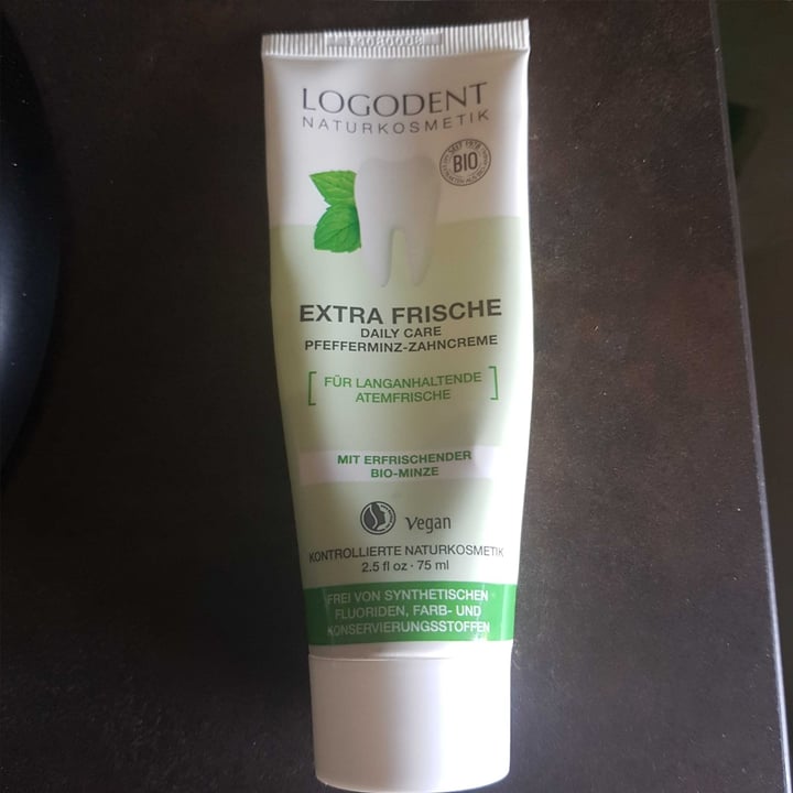 photo of Logona Natural Cosmetics Extra Fresh Daily Care Peppermint Toothpaste shared by @ellarya on  18 May 2020 - review