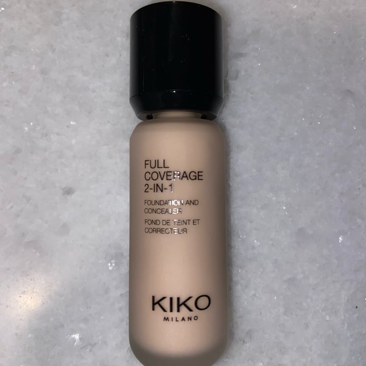 photo of Kiko Milano Full Coverage 2-IN-1 shared by @gioiat on  02 Nov 2022 - review