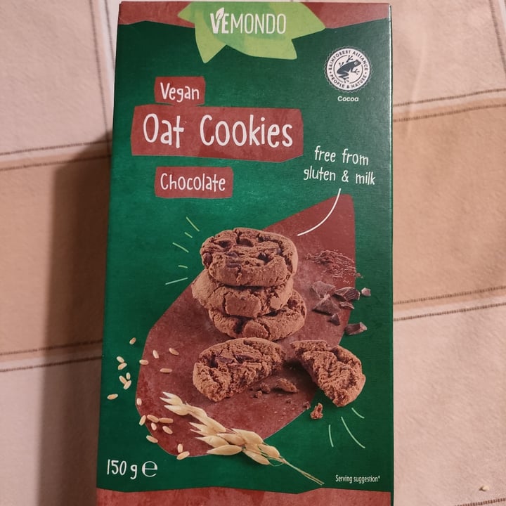 photo of Vemondo Vegan Oat Cookies Chocolate shared by @maretta7 on  23 Sep 2022 - review