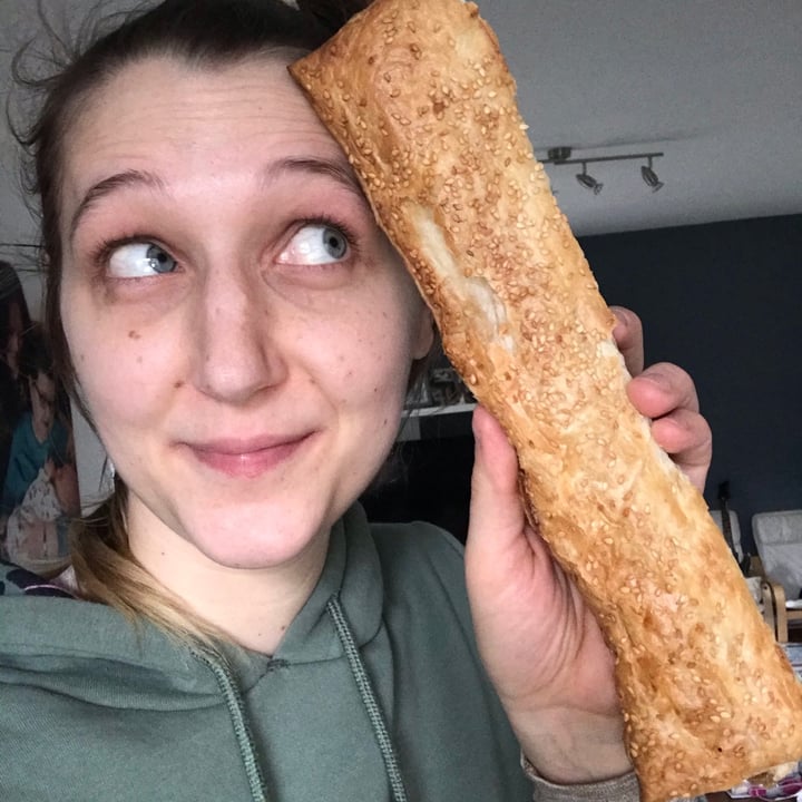photo of Coughlans Bakery Sutton Footlong vegan sausage roll shared by @vegansuttonmama on  02 Feb 2021 - review