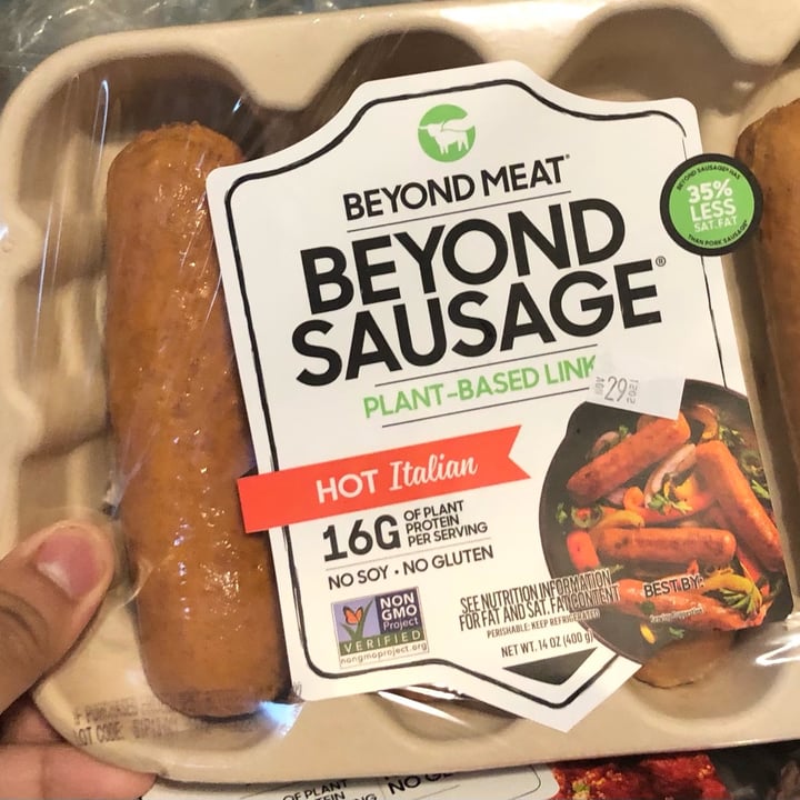 review photo of Beyond Meat Beyond Sausage Hot Italian shared by @creasy on 25 Nov 2021 - review