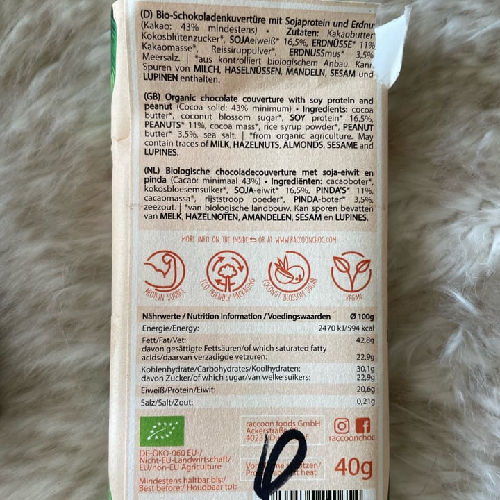 review photo of raccoon Salty Peanut shared by @minmarmag on 22 Jun 2022 - review