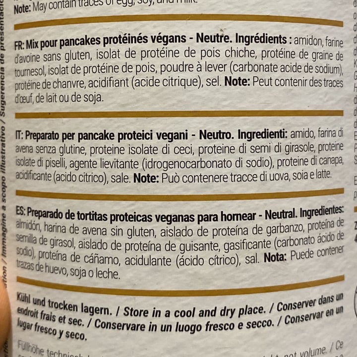 review photo of Foodspring Vegan protein pancakes shared by @alemt on 23 May 2022 - review