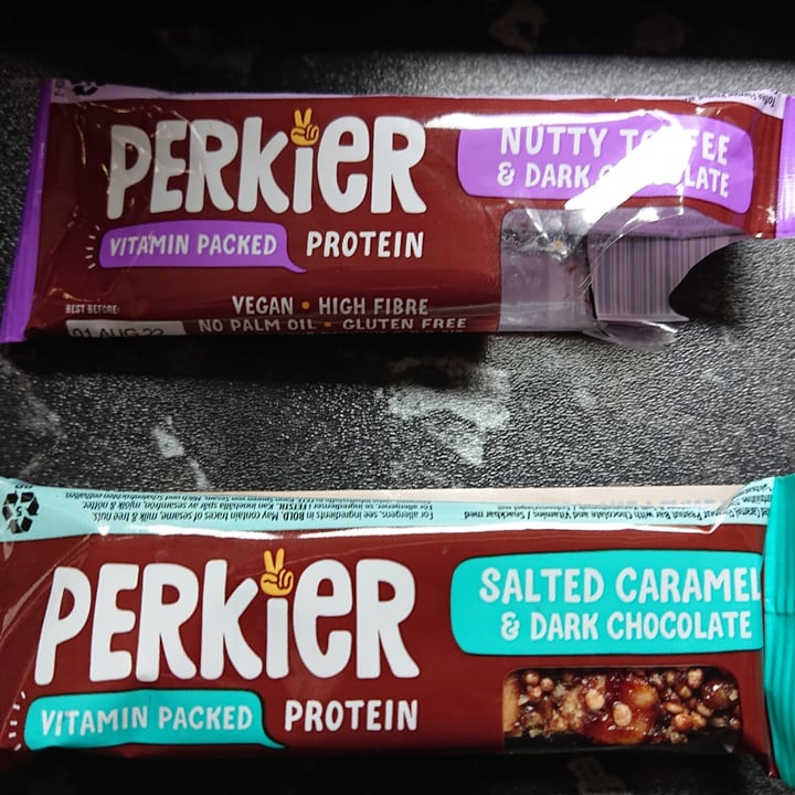 photo of Perkier Perkier Protein Bars shared by @dr91riley on  21 Nov 2021 - review