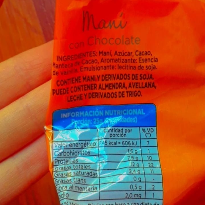 photo of Great Value  Maní Con Chocolate shared by @rubyblair on  25 Dec 2020 - review