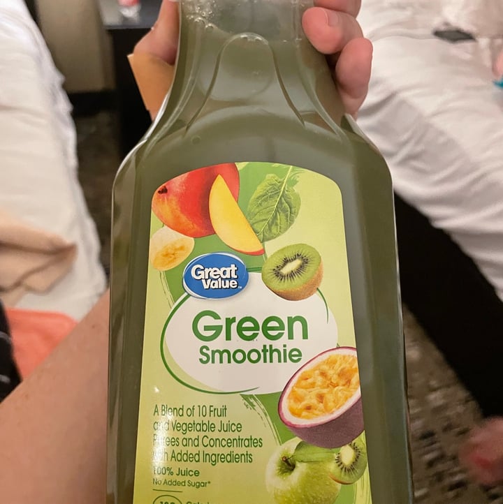 photo of Great Value  Green Smoothie shared by @jessavegano on  24 Jun 2022 - review