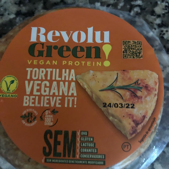 photo of Revolu Green Tortilla de patatas vegana shared by @gomez11 on  13 Feb 2022 - review