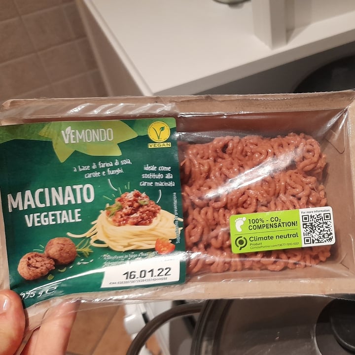 photo of Vemondo Macinato vegetale shared by @lenanoel on  12 Mar 2022 - review