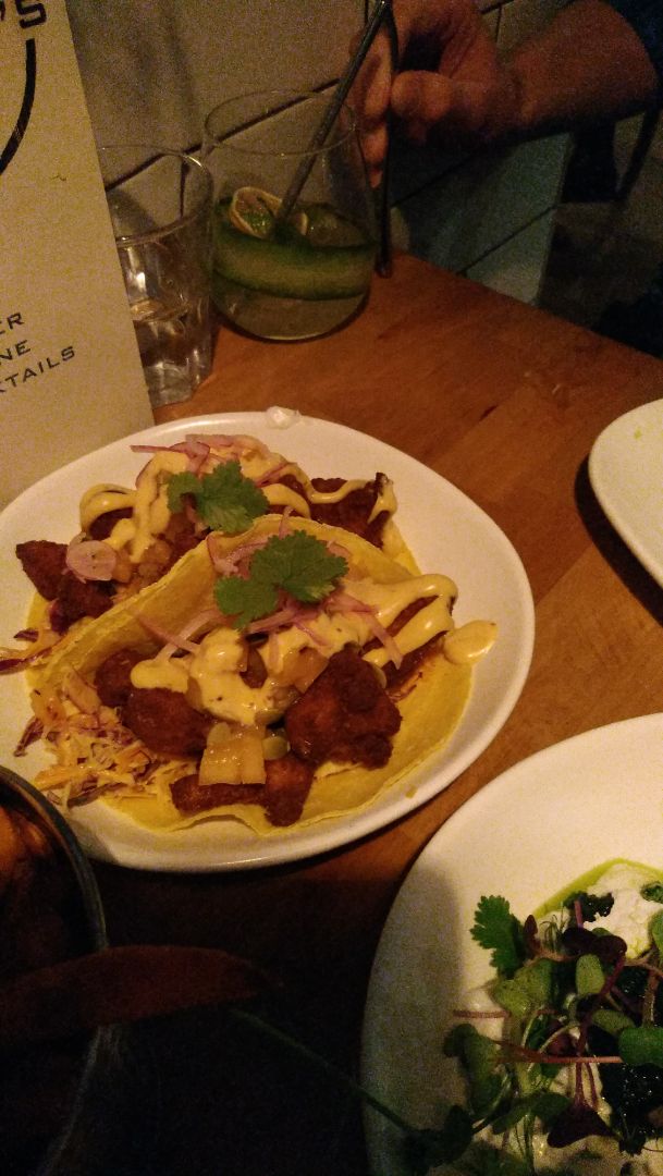 photo of The Butcher's Son Cauliflower tacos shared by @vegkate11 on  27 Sep 2019 - review