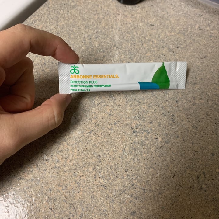 photo of Arbonne Digestion plus shared by @sedrew1 on  01 Nov 2020 - review