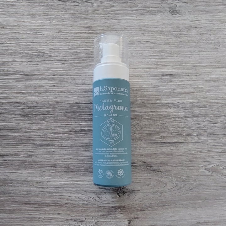 review photo of La Saponaria Crema Viso No-Age Melagrana shared by @silvicava on 10 Jul 2022 - review