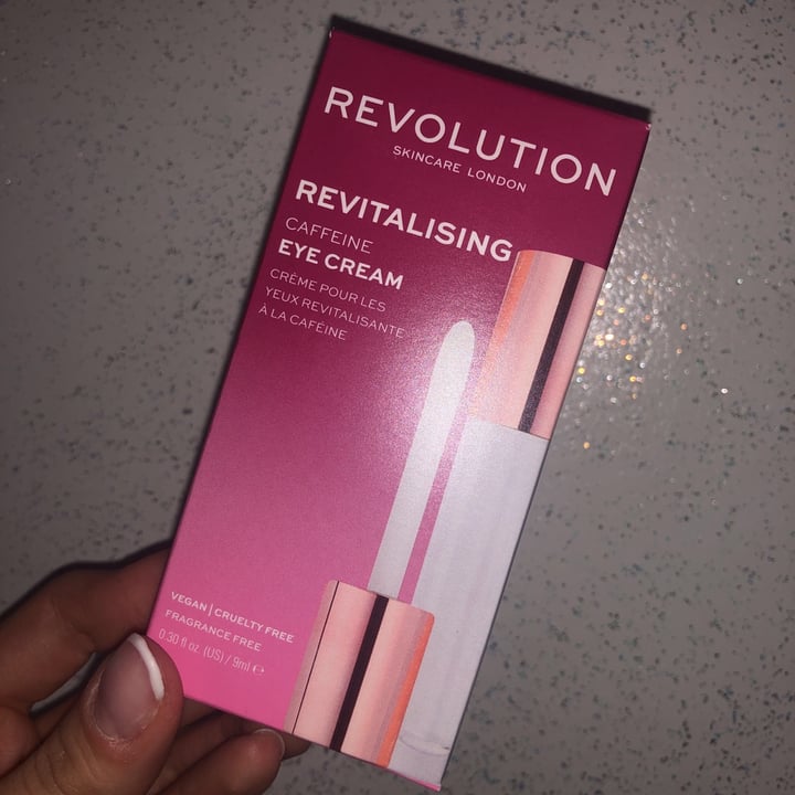 photo of Revolution Beauty Revitalising caffeine eye cream shared by @francescaglia on  25 Apr 2021 - review