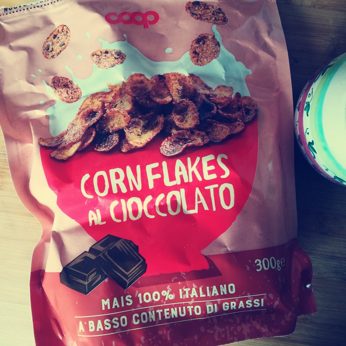 pigne di cioccolato con corn flakes