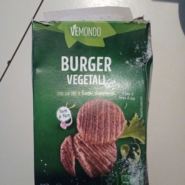 review photo of Vemondo 2 Burger con carote e funghi champignon shared by @deboral89 on 06 Aug 2022 - review