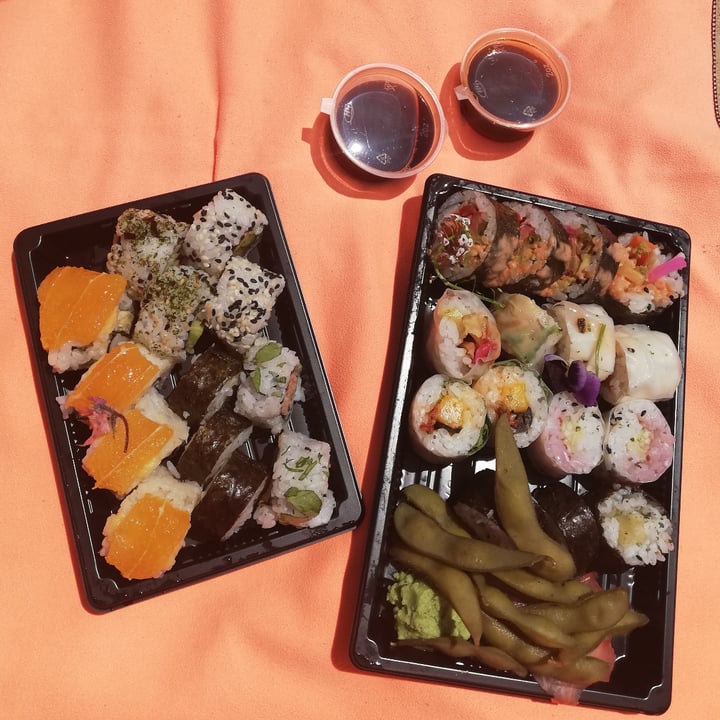 photo of Legumi Sushi Vegan Sushi Sampling shared by @alexisinthesun on  10 Mar 2022 - review