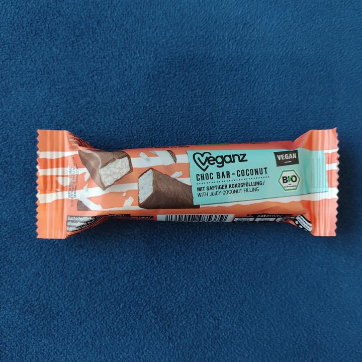 photo of Veganz Choc Bar Coconut shared by @mchiara on  01 Mar 2021 - review