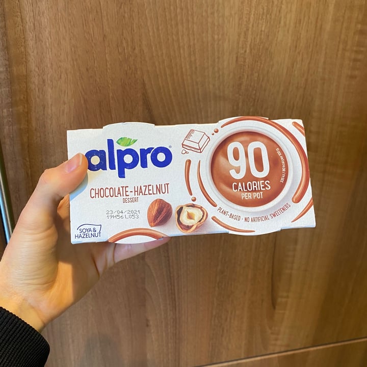 photo of Alpro Chocolate Hazelnut dessert shared by @bethany0990 on  29 Jan 2021 - review