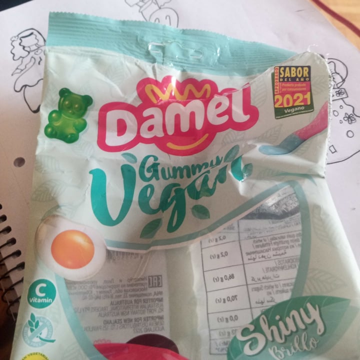 photo of Damel Gummy vegan shiny shared by @radfemamable on  24 Jan 2022 - review