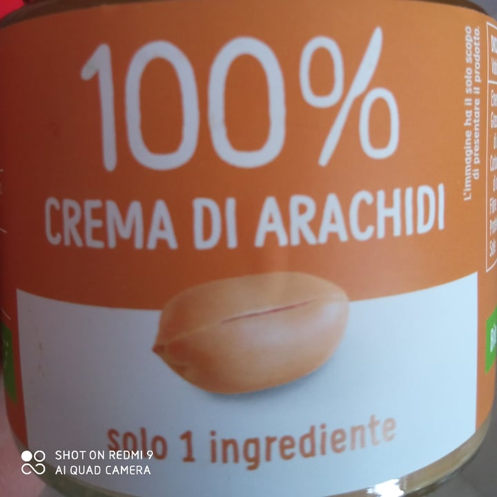 photo of 100% crema di arachidi Crema Di Arachidi shared by @alepor on  12 Aug 2022 - review