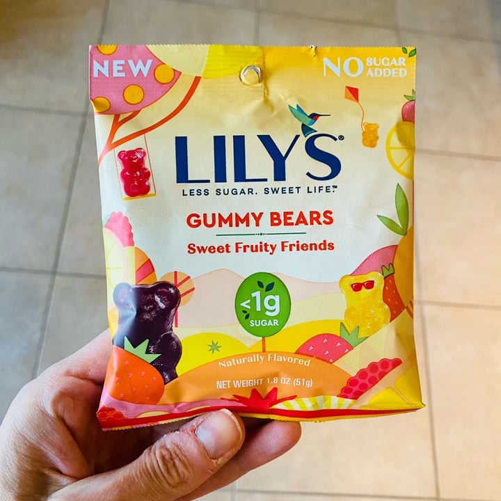 Lily's Gummy bears sweet fruity friends Review abillion