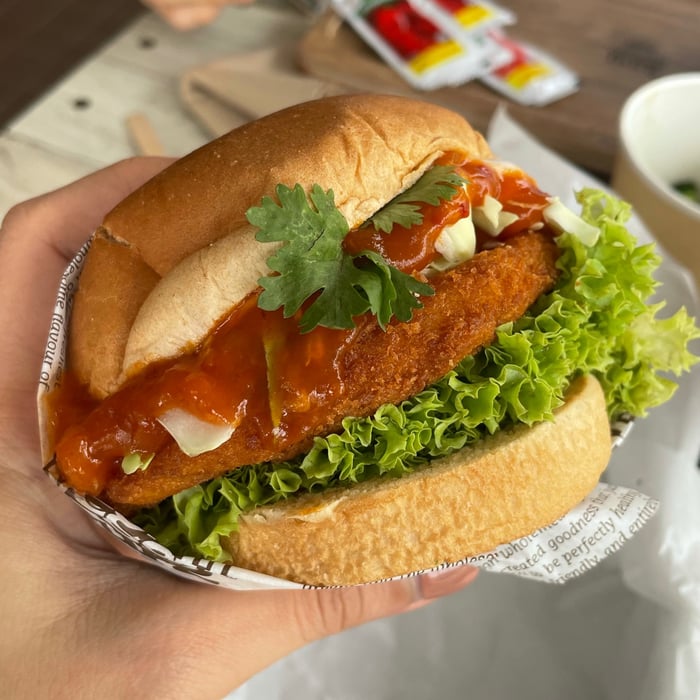 Chilli Krab Burger