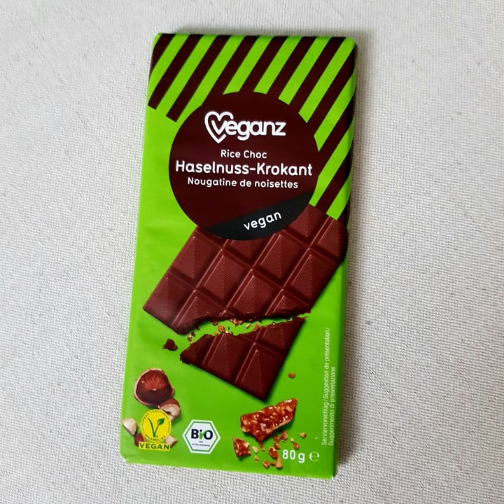 photo of Veganz Rice Choc Hazelnut Brittle shared by @dourayra on  10 Nov 2020 - review